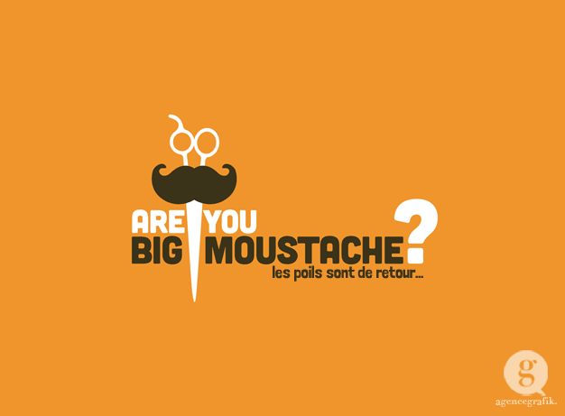Logo are you big moustache ?