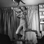 Jean Seberg with Cat, 1959