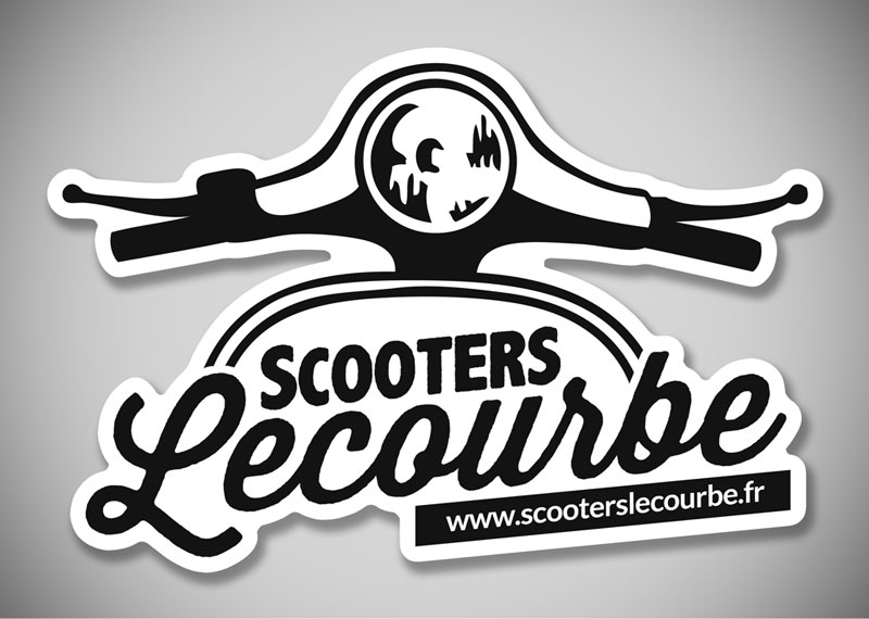 Scooters Lecourbe | agencegrafik.